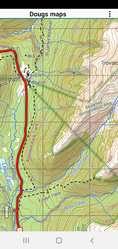 Android application Dougs Maps screenshort