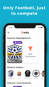 Goaly: Tournaments & Teams Unknown