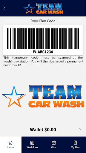 Team Car Wash Screen 2