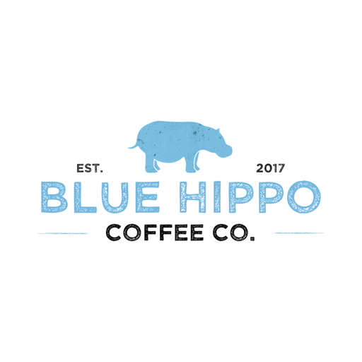 Blue Hippo Coffee Co. logo