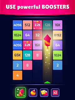 X2 Block Match: Numbers Cubes