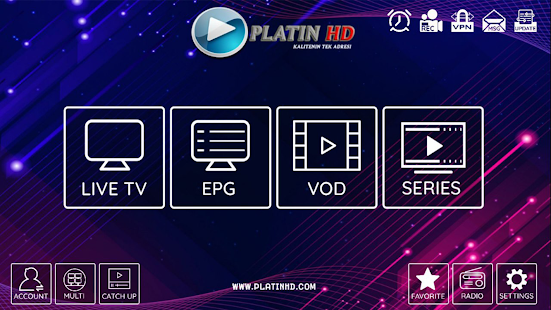 PLATIN HD IPTV 5.0.0 APK screenshots 1