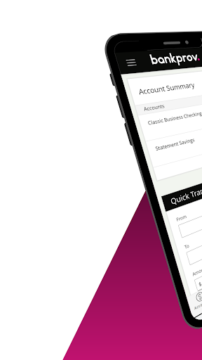 Android application BankProv Mobile screenshort