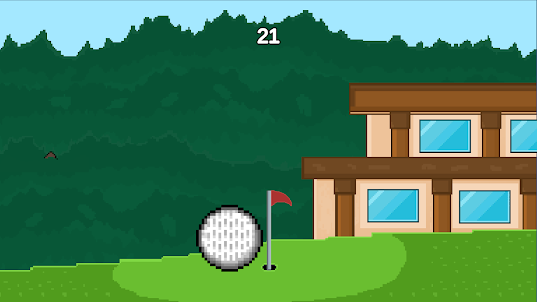Growing a golf ball