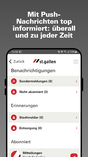 Stadt St.Gallen Screen 2