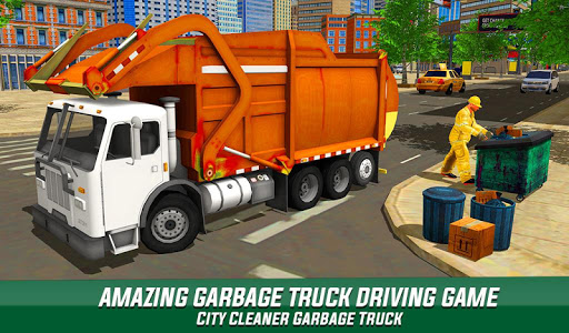 Garbage Truck City Cleaner Truck Driving Games