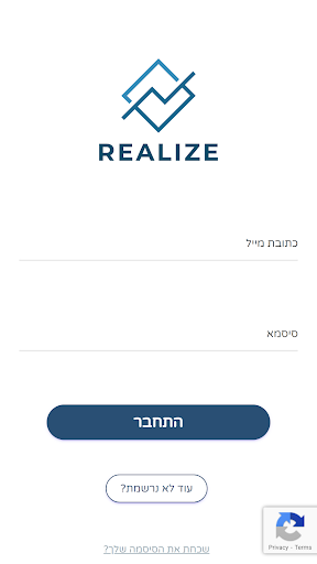 Android application Realize Finance screenshort
