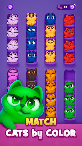 Kitty Sort: Twisted Tails 1