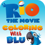 Rio: Coloring with Blu icon