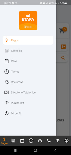 Android application Mi Etapa móvil screenshort