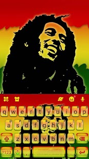 Reggae Style Tastatur-Thema Screenshot