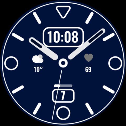 Night ver 23 - watch face screenshot 21
