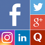 1-App: All Social Media - FAST icon