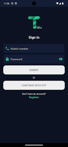 Ticket Mine Screen 2