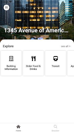 Android application 1345 Avenue of the Americas screenshort