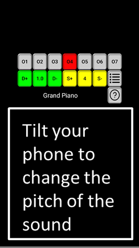 Sensor Music Screen 3