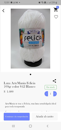 ArteManiaApp Screen 2