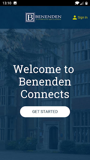 Benenden Connects Screen 2