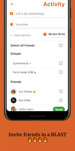 TapToChill - Easy meetups Screen 2