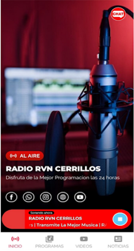 RADIO RVN CERRILLOS Screen 2