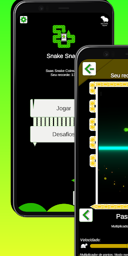 Android application Snake Snack screenshort
