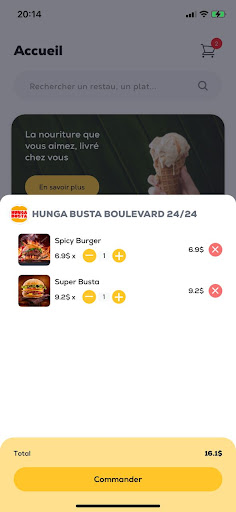 Lax Food – Livraison de repas