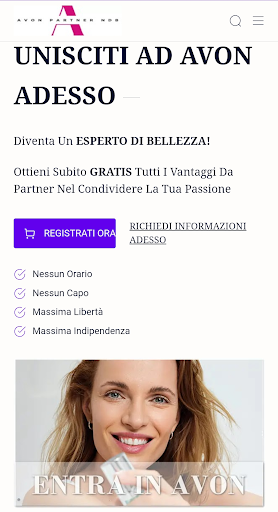Android application Offerta Lavoro Avon Partner screenshort