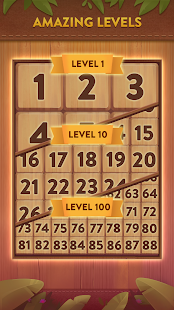 Number Slide: Wood Jigsaw Game Screenshot