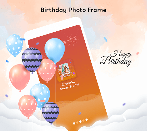 Android application Birthday Photo Frame screenshort
