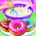 Cover Image of Download Donut Maker Bake Cooking Games  APK