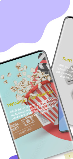 Android application MilkFish screenshort