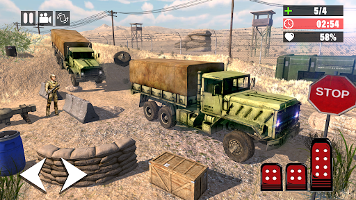 US Army Transport- Army Games Screen 2