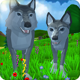 Imaginea pictogramei Wolf Simulator: Wild Animals 3