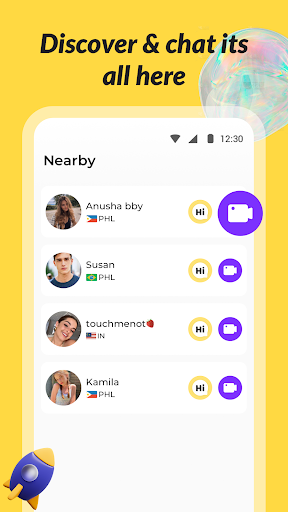 Kiwie - Live Video Chat Screen 3