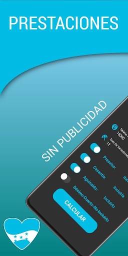 Android application Prestaciones Laboral Honduras screenshort