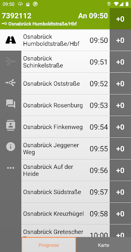 RBL-Light Fahrer-App Screen 2