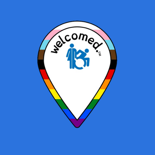welcomed. logo