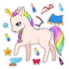 Liten Unicorn: Klä Upp Spel 1.4