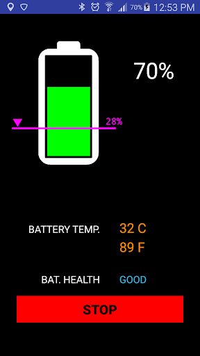 BATTERY DISCHARGER Screen 3
