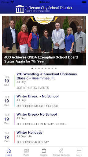 Android application Jefferson City Schools screenshort