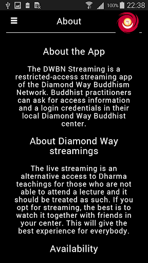 Android application DW Streaming screenshort
