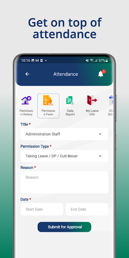 Ciputra Information System Screen 2
