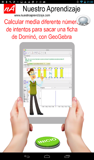 Android application Media para intentos diferentes screenshort