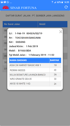Sinar Fortuna Screen 3