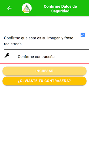 Android application Cooperativa Riachon screenshort