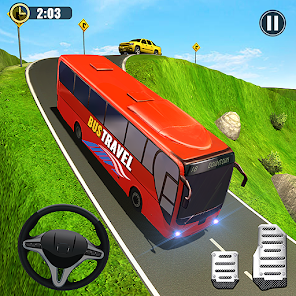 OffRoad Tourist Coach Bus Game  screenshots 1