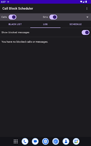 Call Blocker - Scheduler  SMS