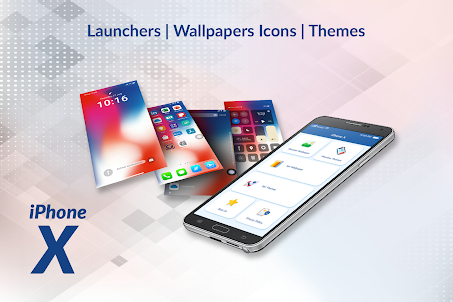 iPhone X Launcher & Wallpapers