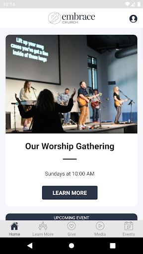 Android application Embrace Church - Auburn screenshort