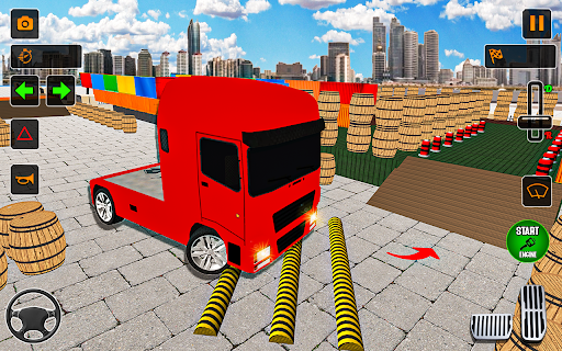 Android application Real Truck Parking games screenshort